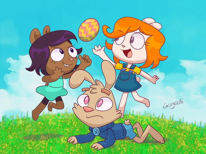 easter buns